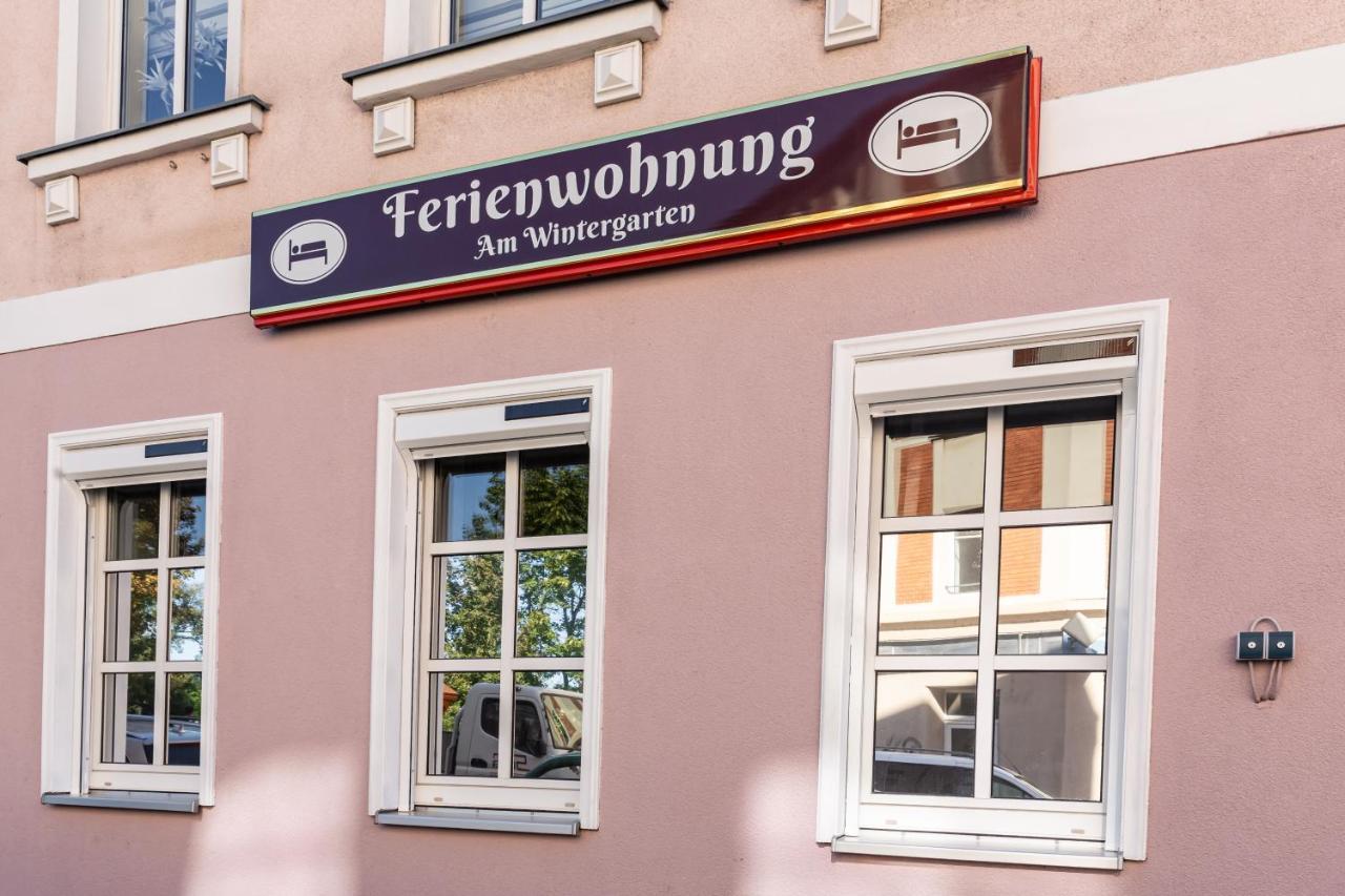 Ferienwohnungen Am Wintergarten Gera Esterno foto